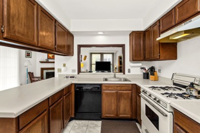 GREAT VALUE IN THIS ONE BEDROOM, 1-st FLOOR, END-UNIT CONDO IN on Fox Run Golf Links in Illinois - for sale on GolfHomes.com, golf home, golf lot