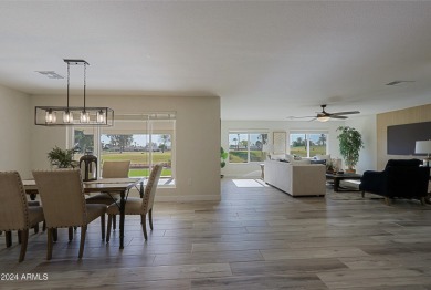 Golf course lot! Completely renovated and move-in ready. Open on Sun City Lakes West and East in Arizona - for sale on GolfHomes.com, golf home, golf lot
