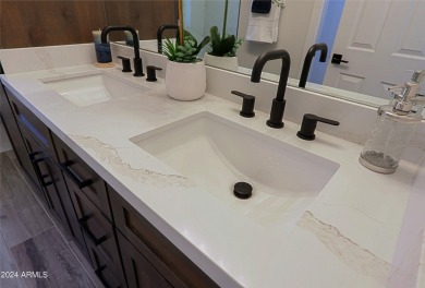 Golf course lot! Completely renovated and move-in ready. Open on Sun City Lakes West and East in Arizona - for sale on GolfHomes.com, golf home, golf lot
