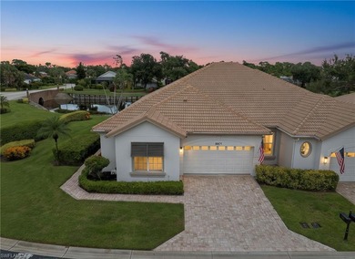 Welcome to 8501 Fairway Bend, a bright, updated, and truly on Estero Country Club in Florida - for sale on GolfHomes.com, golf home, golf lot