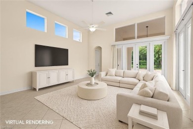Discover the expansive Diplomat floorplan in Belle Lago on Estero Country Club in Florida - for sale on GolfHomes.com, golf home, golf lot