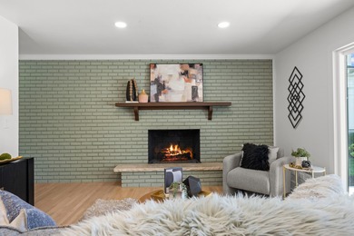 Unbelievable remodeled ranch situated on hole 15 of the Cress on Cress Creek Country Club in Illinois - for sale on GolfHomes.com, golf home, golf lot