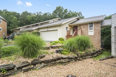 Nestled on a desirable corner lot, this exquisite 2-bedroom, 2 on Pointe Royale Village Country Club in Missouri - for sale on GolfHomes.com, golf home, golf lot