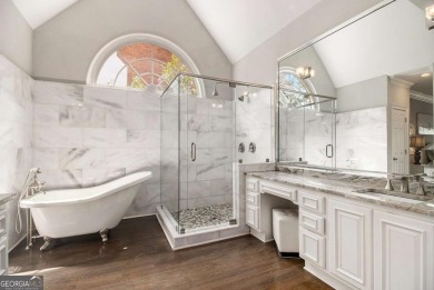 Step into this beautifully maintained home located in the highly on Horseshoe Bend Country Club in Georgia - for sale on GolfHomes.com, golf home, golf lot