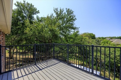 WOW! This home backs to a private creek, a huge deck that will on Eagle Mountain Country Club  in Texas - for sale on GolfHomes.com, golf home, golf lot