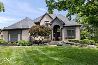 BOAT SLIP ON GEIST IS INCLUDED! Brand new roof, AND all carpet on The Hawthorns Golf and Country Club in Indiana - for sale on GolfHomes.com, golf home, golf lot