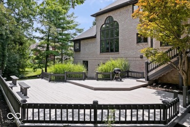 BOAT SLIP ON GEIST IS INCLUDED! Brand new roof, AND all carpet on The Hawthorns Golf and Country Club in Indiana - for sale on GolfHomes.com, golf home, golf lot