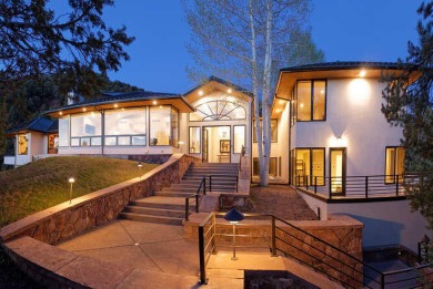 Newly remodeled in 2021, this luxury estate on 3.5 acres is on The Roaring Fork Club in Colorado - for sale on GolfHomes.com, golf home, golf lot