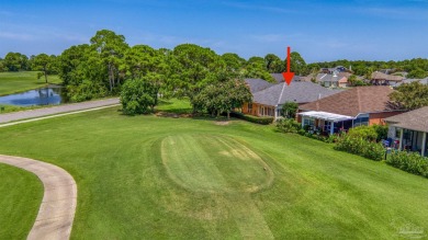 Beautifully updated home on the 13th tee of Tiger Point Golf on Tiger Point Golf and Country Club in Florida - for sale on GolfHomes.com, golf home, golf lot