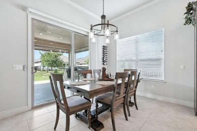 Step into resort-style living in this like-new 2 bedroom, 2.5 on Wildhorse Golf Club of Robson Ranch in Texas - for sale on GolfHomes.com, golf home, golf lot