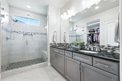 Step into resort-style living in this like-new 2 bedroom, 2.5 on Wildhorse Golf Club of Robson Ranch in Texas - for sale on GolfHomes.com, golf home, golf lot