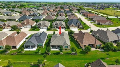 Step into resort-style living in this like-new 2 bedroom, 2.5 on Wildhorse Golf Club of Robson Ranch in Texas - for sale on GolfHomes.com, golf home, golf lot