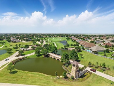 Step into resort-style living in this like-new 2 bedroom, 2.5 on Wildhorse Golf Club of Robson Ranch in Texas - for sale on GolfHomes.com, golf home, golf lot