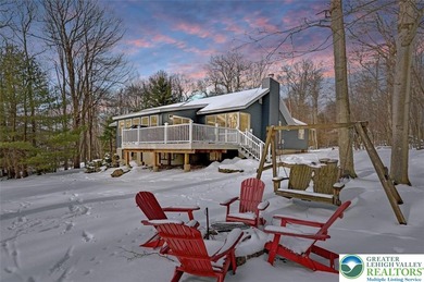 Rare Golf & Lakefront Pocono Home With Private Access To One Of on Pocono Farms Country Club in Pennsylvania - for sale on GolfHomes.com, golf home, golf lot