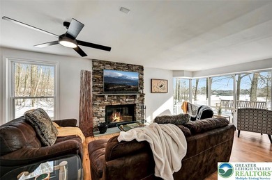 Rare Golf & Lakefront Pocono Home With Private Access To One Of on Pocono Farms Country Club in Pennsylvania - for sale on GolfHomes.com, golf home, golf lot