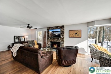 Rare Golf & Lakefront Pocono Home With Private Access To One Of on Pocono Farms Country Club in Pennsylvania - for sale on GolfHomes.com, golf home, golf lot