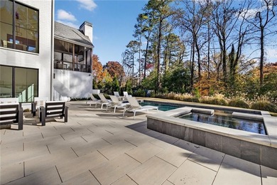 Gorgeous custom built home on one of Chastain Park's most on North Fulton Golf Course in Georgia - for sale on GolfHomes.com, golf home, golf lot