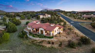 Indulge in luxury at this custom-built home boasting mountain on Talking Rock Golf Club in Arizona - for sale on GolfHomes.com, golf home, golf lot