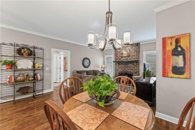 Discover a distinguished Tudor-style home by builder Jim Lambie on Leawood South Country Club in Kansas - for sale on GolfHomes.com, golf home, golf lot