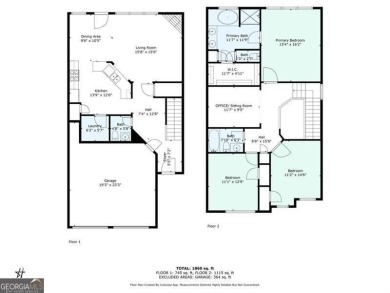 Gorgeous End-Unit Brick Townhome in Prime Marietta Location! on Legacy Golf Links At Windy Hill in Georgia - for sale on GolfHomes.com, golf home, golf lot