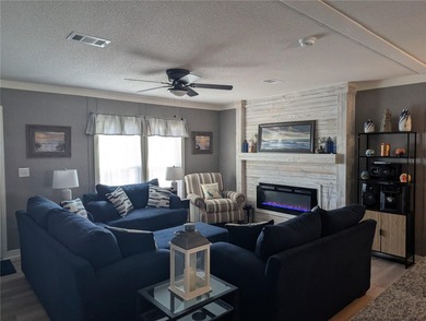 Welcome home to this beautifully maintained 2022 manufactured on Brookridge Country Club in Florida - for sale on GolfHomes.com, golf home, golf lot