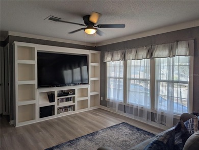 Welcome home to this beautifully maintained 2022 manufactured on Brookridge Country Club in Florida - for sale on GolfHomes.com, golf home, golf lot