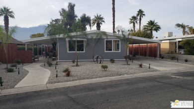 Built in 1974, this 1152 sq foot double wide bungalow is ready on Date Palm Country Club in California - for sale on GolfHomes.com, golf home, golf lot