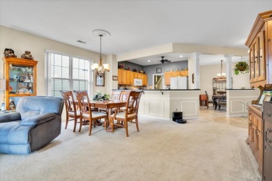 Rarely available Drury model for sale in the Del Webb Sun City on Whisper Creek Golf Club in Illinois - for sale on GolfHomes.com, golf home, golf lot