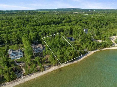 This is a rare opportunity to own the only waterfront lot for on Bay Harbor Golf Club in Michigan - for sale on GolfHomes.com, golf home, golf lot