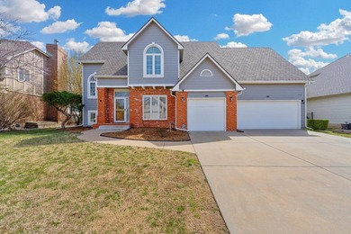 Luxury golf course living with front-row views of Hole 6 this is on Tallgrass Country Club in Kansas - for sale on GolfHomes.com, golf home, golf lot