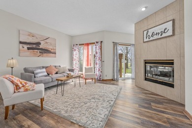 Luxury golf course living with front-row views of Hole 6 this is on Tallgrass Country Club in Kansas - for sale on GolfHomes.com, golf home, golf lot