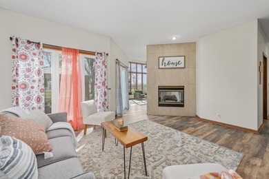 Luxury golf course living with front-row views of Hole 6 this is on Tallgrass Country Club in Kansas - for sale on GolfHomes.com, golf home, golf lot