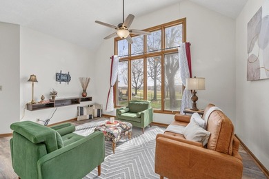 Luxury golf course living with front-row views of Hole 6 this is on Tallgrass Country Club in Kansas - for sale on GolfHomes.com, golf home, golf lot