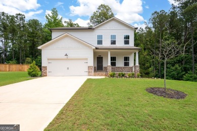 Built in 2023, this like-new home has everything you've been on Brookstone Golf and Country Club in Georgia - for sale on GolfHomes.com, golf home, golf lot