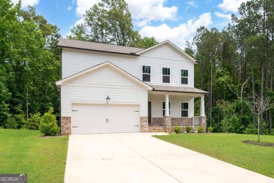 Built in 2023, this like-new home has everything you've been on Brookstone Golf and Country Club in Georgia - for sale on GolfHomes.com, golf home, golf lot