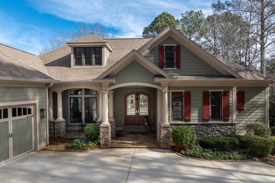 Welcome to an exceptional custom lake-view home where luxury on Reynolds Lake Oconee - The Oconee in Georgia - for sale on GolfHomes.com, golf home, golf lot