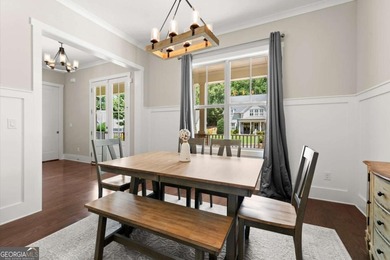 Welcome home to timeless Craftsman charm and modern on Woodmont Golf and Country Club in Georgia - for sale on GolfHomes.com, golf home, golf lot