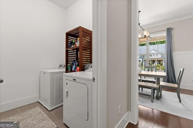 Welcome home to timeless Craftsman charm and modern on Woodmont Golf and Country Club in Georgia - for sale on GolfHomes.com, golf home, golf lot