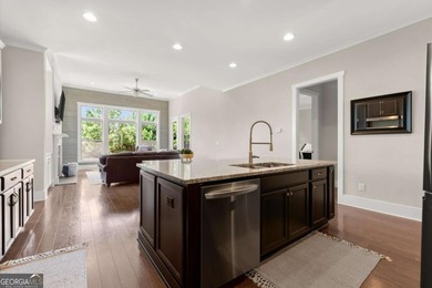 Welcome home to timeless Craftsman charm and modern on Woodmont Golf and Country Club in Georgia - for sale on GolfHomes.com, golf home, golf lot