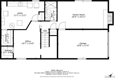Welcome to this charming 3-bedroom, 3-bath split foyer home on Terre Du Lac Golf and Country Club in Missouri - for sale on GolfHomes.com, golf home, golf lot
