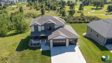 Experience luxury living in this beautiful two-story walkout on Willow Run Golf Course in South Dakota - for sale on GolfHomes.com, golf home, golf lot
