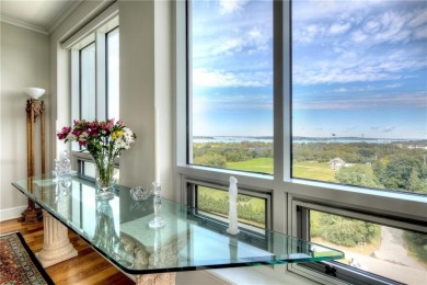 The Tower @ Carnegie Abbey, a luxurious one-story condominium on Carnegie Abbey Club in Rhode Island - for sale on GolfHomes.com, golf home, golf lot