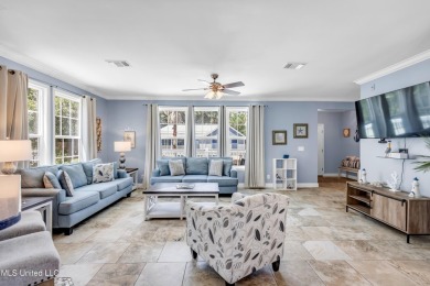 Welcome to 112 Vista Dr - Where Every Day Feels Like a Coastal on Pass Christian Isles Golf Club in Mississippi - for sale on GolfHomes.com, golf home, golf lot