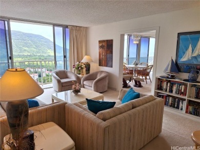 VERY RARE 2 one-bedroom units combined into one! Listing price on Makaha Valley Country Club in Hawaii - for sale on GolfHomes.com, golf home, golf lot