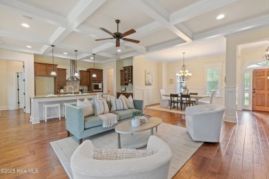 Perfectly located in the Woodlands neighborhood this stunning on Members Club At St. James Plantation in North Carolina - for sale on GolfHomes.com, golf home, golf lot