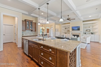 Perfectly located in the Woodlands neighborhood this stunning on Members Club At St. James Plantation in North Carolina - for sale on GolfHomes.com, golf home, golf lot