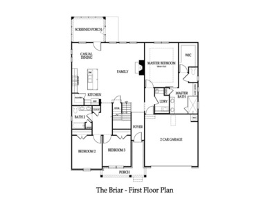 The Briar B plan by My Home Communities is ideally situated on a on Harbor Club Golf and Country Club in Georgia - for sale on GolfHomes.com, golf home, golf lot