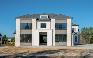 Spectacularly designed transitional-style home, custom built by on Manor Golf and Country Club in Georgia - for sale on GolfHomes.com, golf home, golf lot