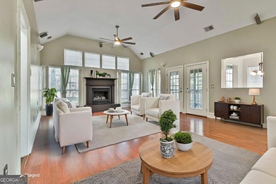 This spacious 5-bedroom, 5-bath home offers 4,405 square feet of on Canongate On White Oak Golf Course in Georgia - for sale on GolfHomes.com, golf home, golf lot