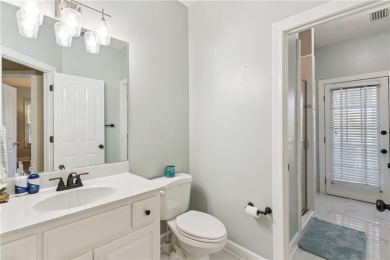 Your private pool, golf course views, and space for on Oak Grove Island Golf and Country Club in Georgia - for sale on GolfHomes.com, golf home, golf lot